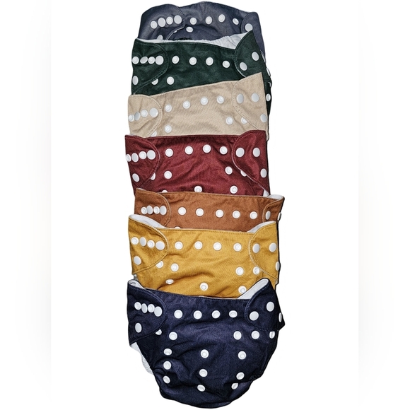 Nora's Nursery Cloth Diapers Baby Toddlers Pacific Neutrals - EUC - Picture 5 of 5